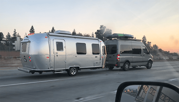 driving with a travel trailer tips