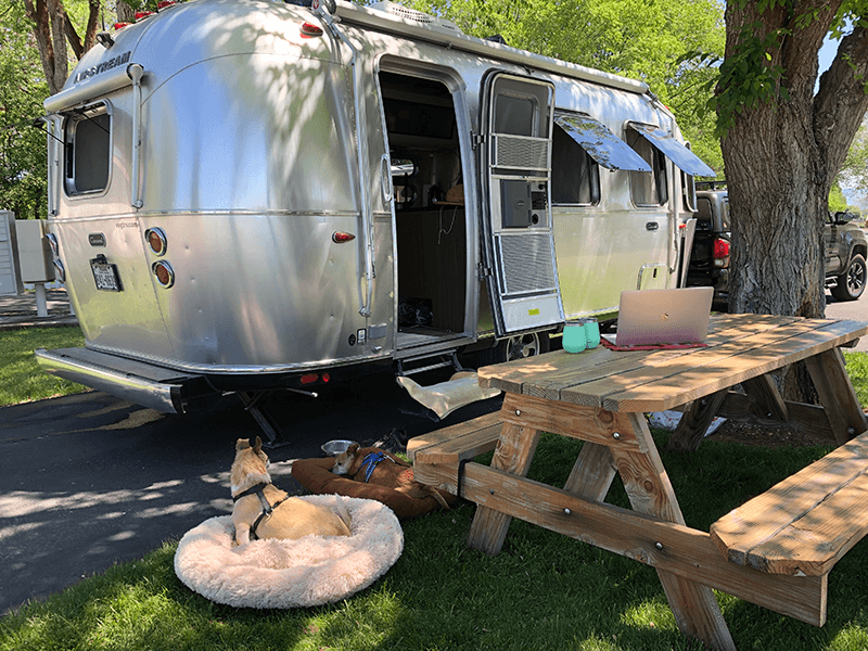 Unleash Your Earning Power: Make Money Freelancing While RVing - My outdoor mobile office