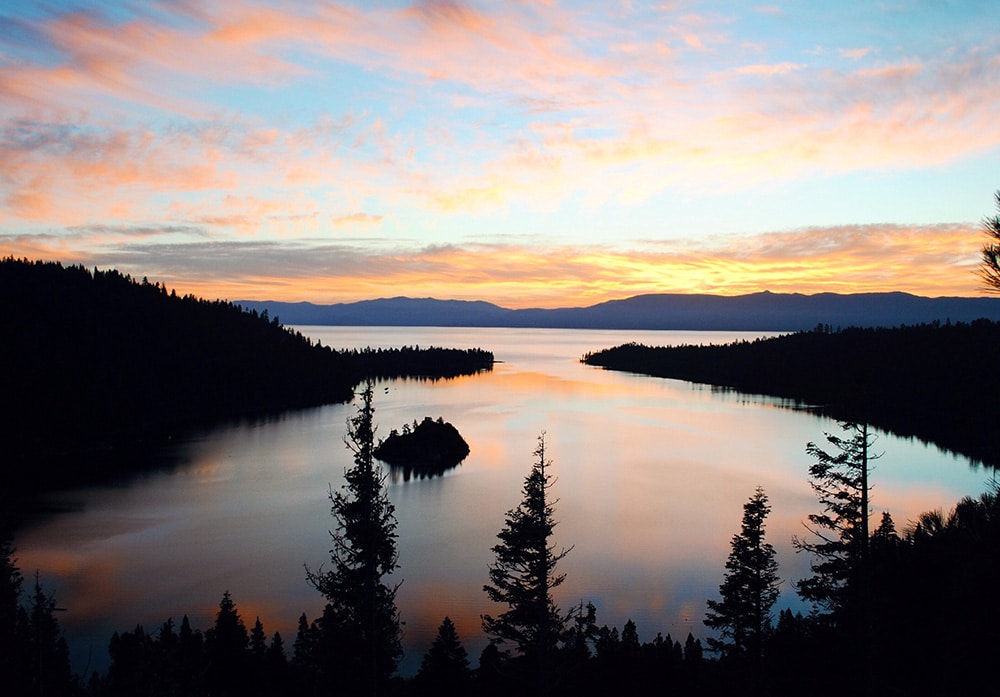Emerald Bay at Sunset, Lake Tahoe | Unsplash