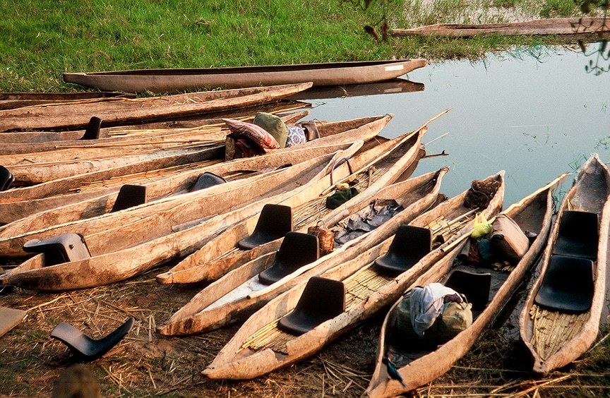 How I Started Solo RV Life at 62 With Zero Experience — and Built a Flexible Life on the Road 4 Mokoro canoes in the Okavanga Delta, Botswana